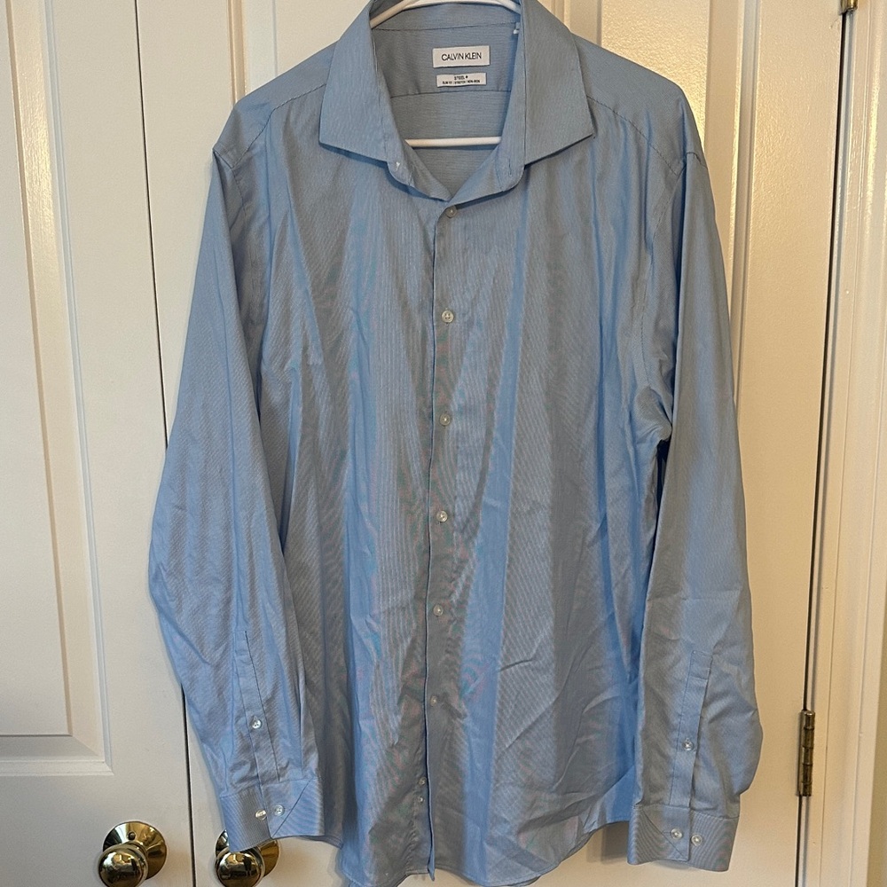 Calvin Klein Light Blue Dress Shirt